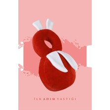 Özgürce Bebek Kafa Koruma Yastığı, Uğur Böceği Desenli, Konfor ve Güvenlik Sağlar