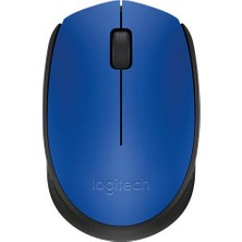 Hobibahçem Logıtech M171 Kablosuz USB Mouse Mavi 910-004640