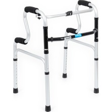 PremiumPort Kademeli Alüminyum Walker, Hafif ve Dayanıklı, Sağlam Tasarım