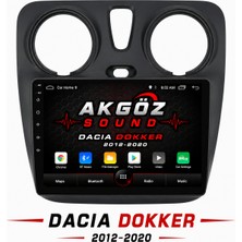GÖZA-X Dacıa Dokker 2012-2020 Multimedya Çerçevesi 9 Inç  Soketleri Içinde