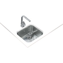 Teka BE 45.40 Tezgahaltı Düz Eviye Paslanmaz Çelik 45 cm 10125123