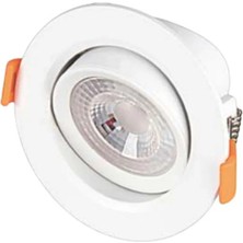 Mikasso Akik 7W 450LM 3200K Beyaz Kasa Günışığı Spot Lamba CT-5204-G
