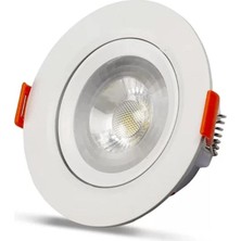 Mikasso YL28-2511 5W 6500K Beyaz Sıva Altı Ilgaz Beyaz Kasa LED Spot
