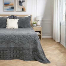 Luna Bueno Gölge Serisi Classic Yatak Örtüsü & Pike Takımı