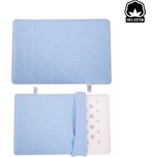 Özgürce Konforlu ve Güvenli Yastık, Mavi Renk, Rahat Uyku Için Tasarlandı