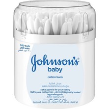 Renklime Johnson's Bebek Kulak Çubuğu 200 Adet