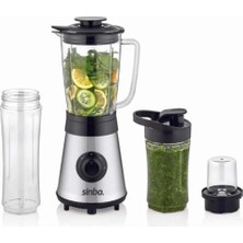 Woodhub Taşınabilir Kahve Öğütücü ve Smoothie Blender Seti, Bardaklı, Çok Fonksiyonlu