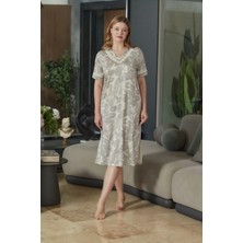 Amora Fancy Clothing Aqua 26594 Kadın Gecelik