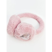 Özgürce Pembe Kalp Desenli Pelüş Kız Çocuk Kulaklık, Rüya Gibi Ses Deneyimi