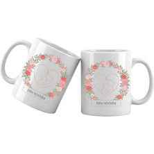 Liya Gift Collection Anneye Günlük Kullanım Kupa – Kişiye Özel Tasarım