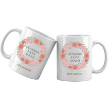 Liya Gift Collection Anneye Özel Kupa Tasarımı – Isim Yazılı Hediye