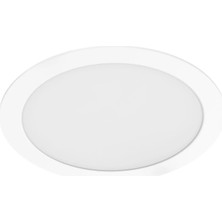 Mikasso 12W Backlight LED Spot Sıva Altı Beyaz Kasa 6500K