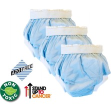 Renklime Sema Baby Lüks Alıştırma Külodu 3 Lü Paket 16-22 kg - Mavi 8682476853087