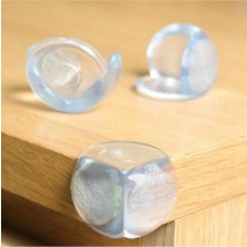 Özgürce Bebek ve Çocuklar Için Silikon Köşe Koruyucu Seti, 4 Adet Güvenli ve Pratik