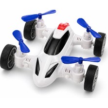 Duman Oyuncak Mini Drone Tasarımlı Oyuncak Araba – 10X10 Cm, 4 Pervaneli Eğlenceli Araç (3+ Yaş)
