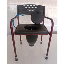 PremiumPort Taşınabilir Döşemeli Kamp Tuvaleti ve Sandalye Klozet Seti