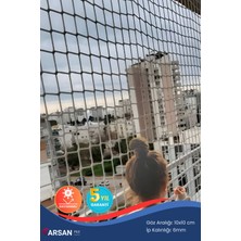 Özgürce Balkon Güvenlik Filesi 10X10 6mm, Çocuk Güvenliği Için Şık ve Dayanıklı