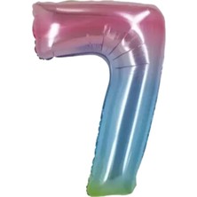 Keskin Sound 40 Inç Raınbow Folyo Balon ( 7 )