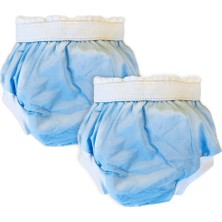 Renklime Sema Baby 2'li Lüks Alıştırma Külodu 10-15 kg - Mavi
