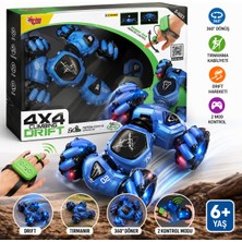 Vardem Oyuncak 4x4 Climbing Drift Kumandalı Araba – 360° Dönebilen Tırmanan Off Road Stunt Car (Işıklı, 2.4ghz, 6+ Yaş)
