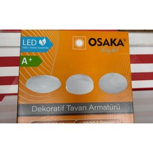 Osaka 24W Dekoratif Tavan Armatürü 6500K 1920 Lümen Arm 1081