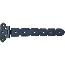 Skygo Antika Tarz Dekoratif Pirinç Kuyruklu Lama Menteşe - 103x380 mm, Oksit