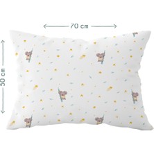 Casadora Baby Koko %100 Organik Pamuk Saten Yastık Kılıfı 50 x 70 cm