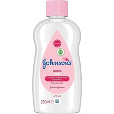 Renklime Johnson's Baby Bebek Masaj Yağı 200 ml