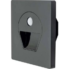 Mikasso CT-5170 1 Watt Siyah Kasa Sensörlü Koridör Armatürü Günşığı