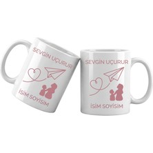 Liya Gift Collection Anneye Zarif Hediye – Isim Yazılı Kupa Bardak
