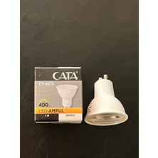 Mikasso 7 Watt GU10 Duylu 400 Lümen Kırmızı Işık LED Ampul