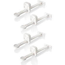 Özgürce Çocuk Güvenlik Pencere Kilidi Seti, 5 Adet, Hava Akışını Güvenle Sağlar