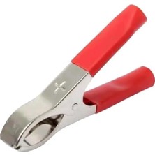 Mikasso Küçük 50 mm Kırmızı Krokodil Akü Maşası (5263)