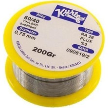 Kurtel 200GR 0,75MM  SN60/PB40 Lehim Teli