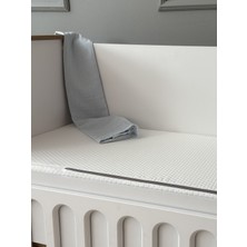 Özgürce Lora Sünger Bebek Yatağı 60X120 cm Beyaz, Rahat ve Konforlu Uyku Ortamı