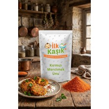 İlk Kaşık Kırmızı Mercimek Unu 200G Glutensiz Yüksek Proteinli Katkısız Doğal Un Alternatifi