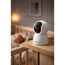 Özgürce Yüksek Çözünürlüklü 4mp Kablosuz Bebek ve Ev Güvenlik Kamerası