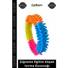 Carlburn Özel Üretim Diş Temizleyici Çiğneme Eğitim Aparatı Dayanıklı Eğlenceli Pratik Köpek Isırma Oyuncağı