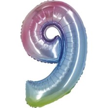 Keskin Sound 40 Inç Raınbow Folyo Balon ( 9 )