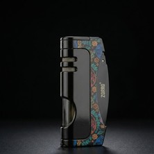 Zorro Tek Torch Pürmüz Siyah Puro Çakmağı