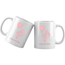 Liya Gift Collection Kişiye Özel Anne Kupası – Isim Yazılı Duygusal Anneler Günü Hediyesi