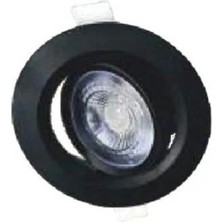 Mikasso 7W Lal LED Spot Siyah Kasa Cat CT-5200B