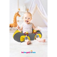 Özgürce Renkli Bebek Oturma Destek Minderi ve Çıngıraklı Bileşenler