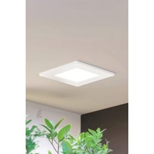 Mikasso 6W 3000K Gün Işığı Beyaz Kasa Sıva Altı Kare LED Spot MX-1028