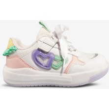 Vicco Tracy Işıklı Kız Bebek Beyaz Sneaker
