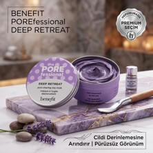 Benefit Cosmetics The Porefessional Deep Retreat – Gözenek Arındırıcı Kil Maskesi, Yağ Dengesi & Pürüzsüz Cilt