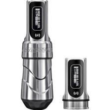 FK Irons Flux Max Blade 4.5mm Stroke Çift Bataryalı Kablosuz Dövme Makinesi - Gri