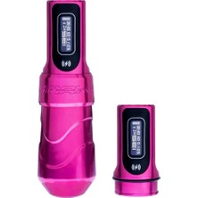 Fk Irons Flux Max Bubblegum Çift Bataryalı Kablosuz Dövme Makinesi 3.2mm Stroke