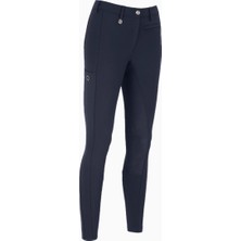 Pikeur New Lugana Flextec Leather 0908  Lüks Orta Bel Kadın Binici Pantolonu