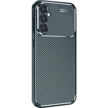 Galaxy S25 Plus Kılıf Auto Fus Karbon Kapak - Koyu Yeşil